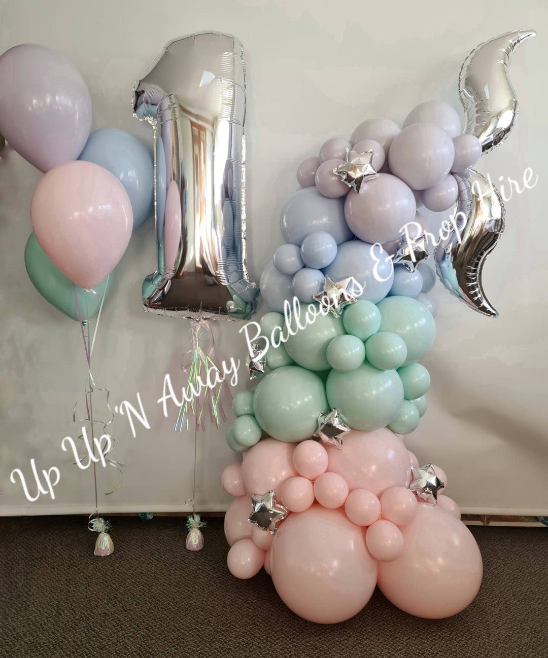 Year 2015 to 2020 Organic Balloon Garlands (click on photo to view) by UpUpNAwayBalloons