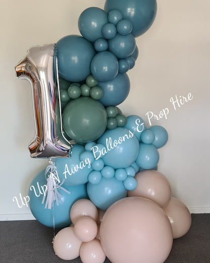 Year 2015 to 2020 Organic Balloon Garlands (click on photo to view) by UpUpNAwayBalloons
