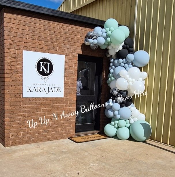 Year 2015 to 2020 Organic Balloon Garlands (click on photo to view) by UpUpNAwayBalloons