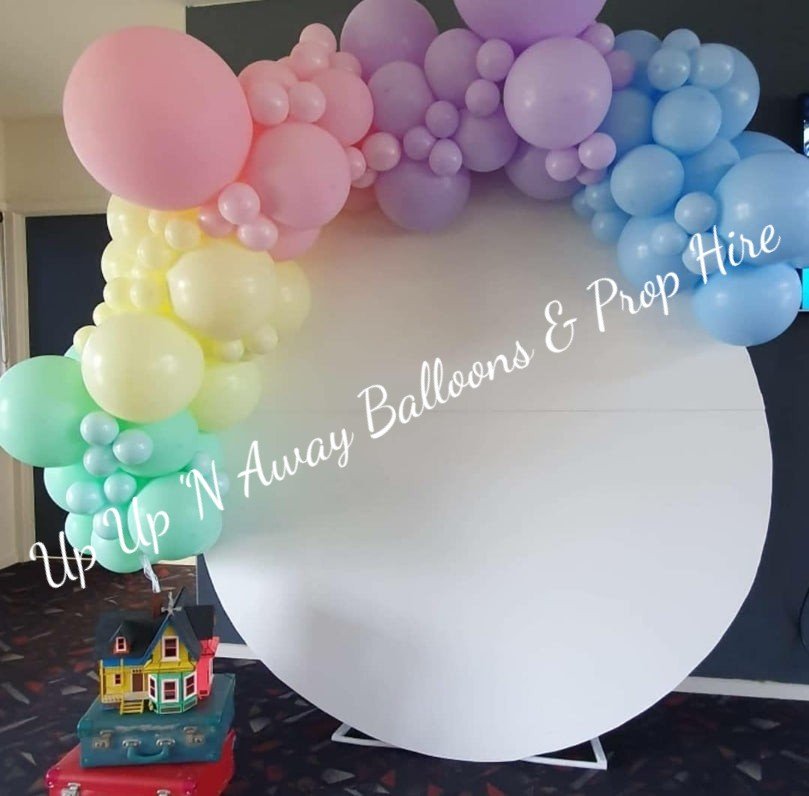 Year 2015 to 2020 Organic Balloon Garlands (click on photo to view) by UpUpNAwayBalloons