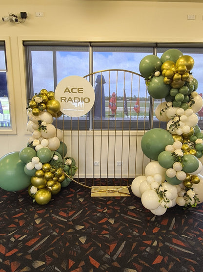 Year 2015 to 2020 Organic Balloon Garlands (click on photo to view) by UpUpNAwayBalloons