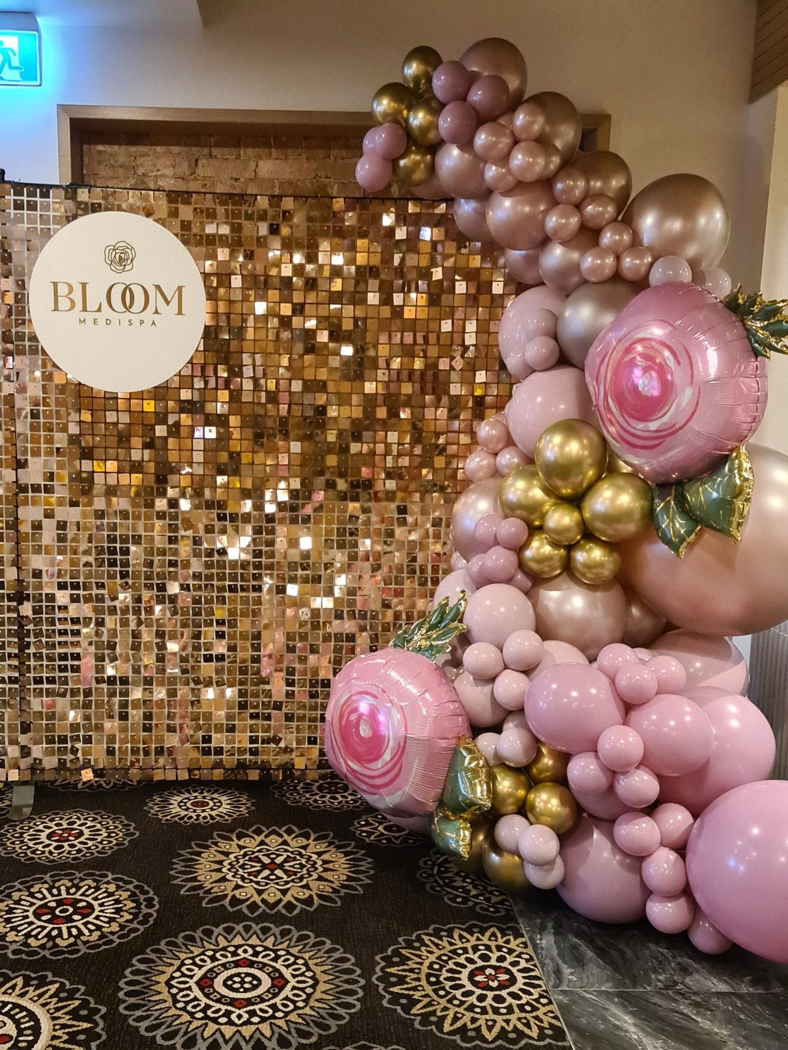 Year 2015 to 2020 Organic Balloon Garlands (click on photo to view) by UpUpNAwayBalloons