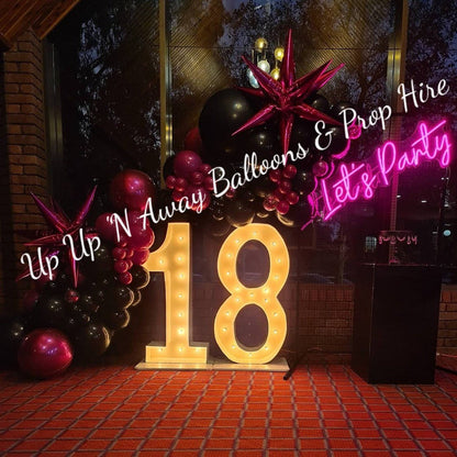 Year 2015 to 2020 Organic Balloon Garlands (click on photo to view) - UpUpNAwayBalloons