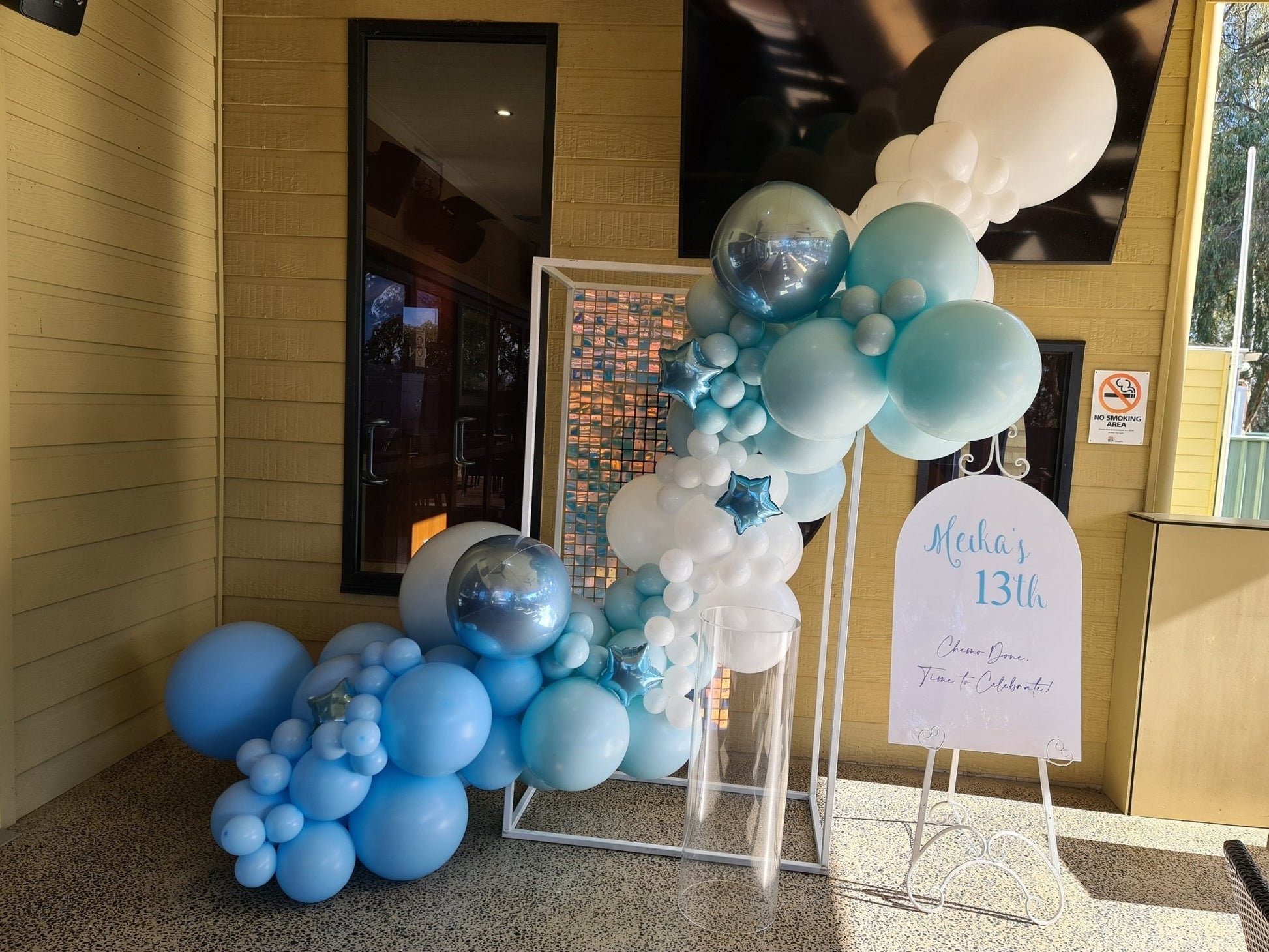 Year 2015 to 2020 Organic Balloon Garlands (click on photo to view) by UpUpNAwayBalloons