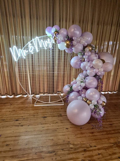 Year 2015 to 2020 Organic Balloon Garlands (click on photo to view) by UpUpNAwayBalloons