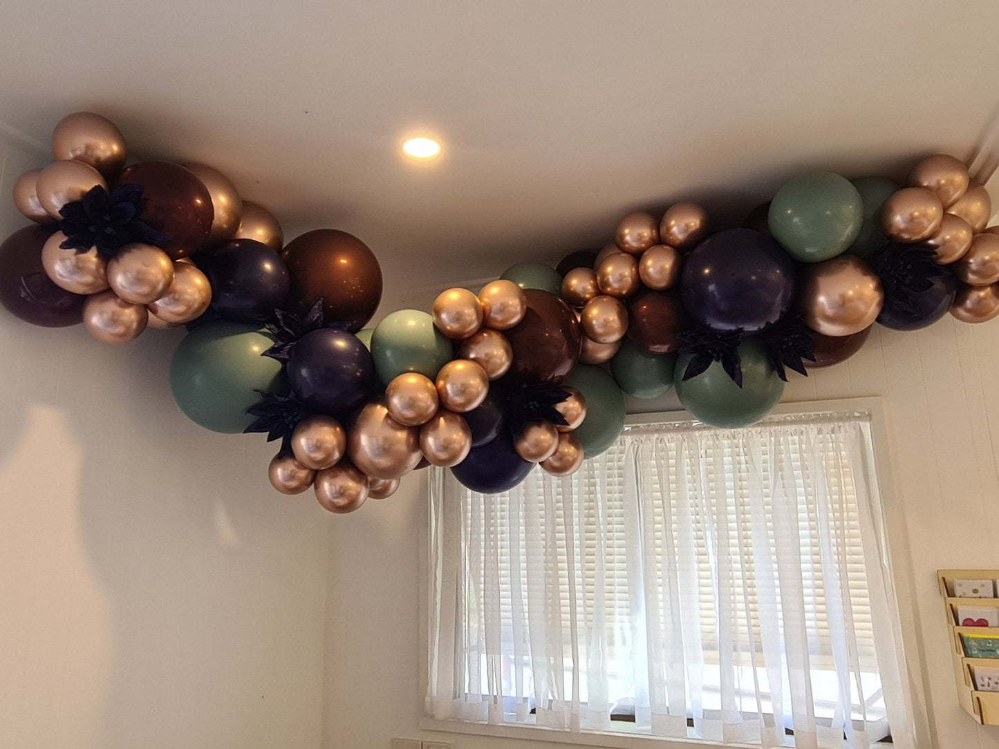 Year 2015 to 2020 Organic Balloon Garlands (click on photo to view) by UpUpNAwayBalloons