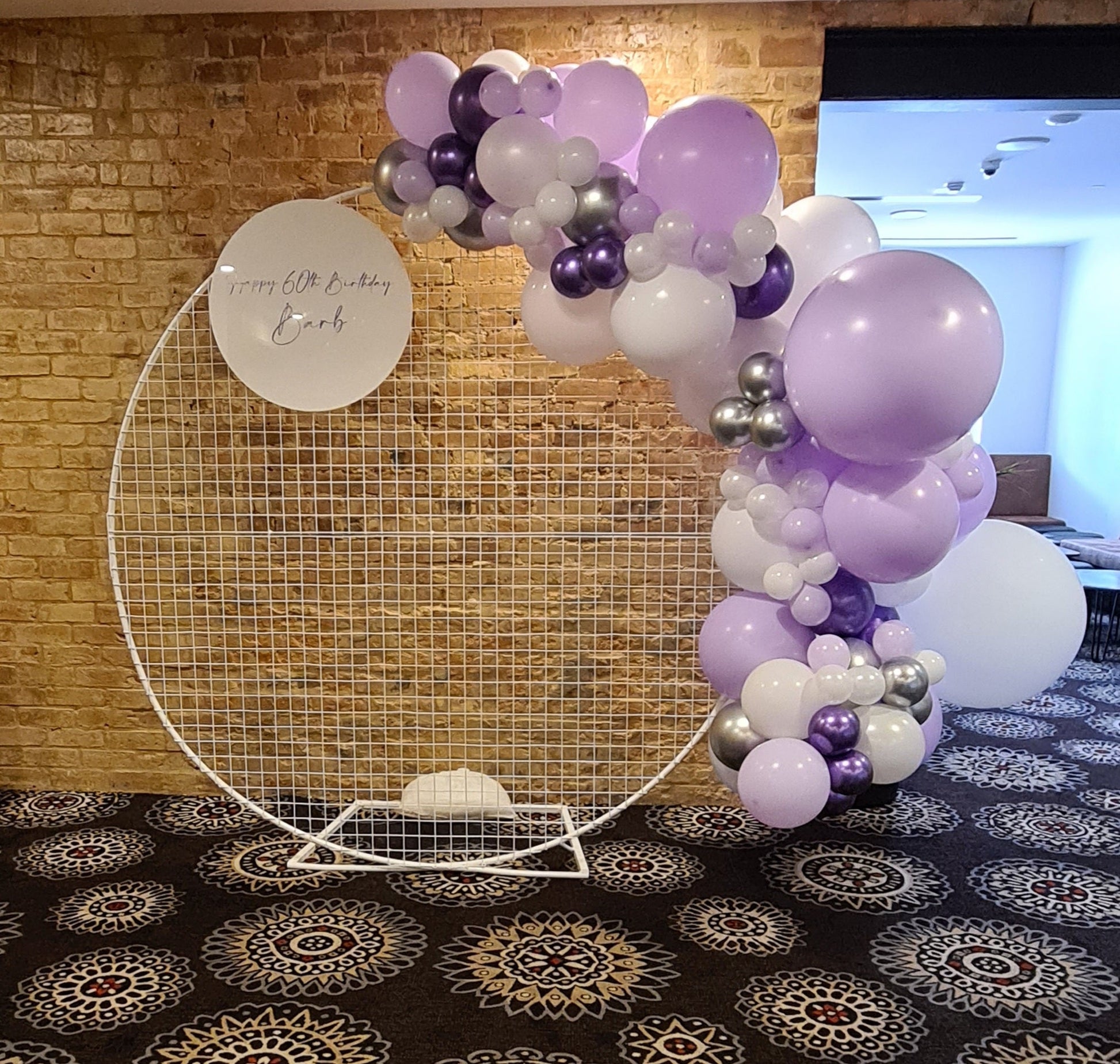 Year 2015 to 2020 Organic Balloon Garlands (click on photo to view) by UpUpNAwayBalloons