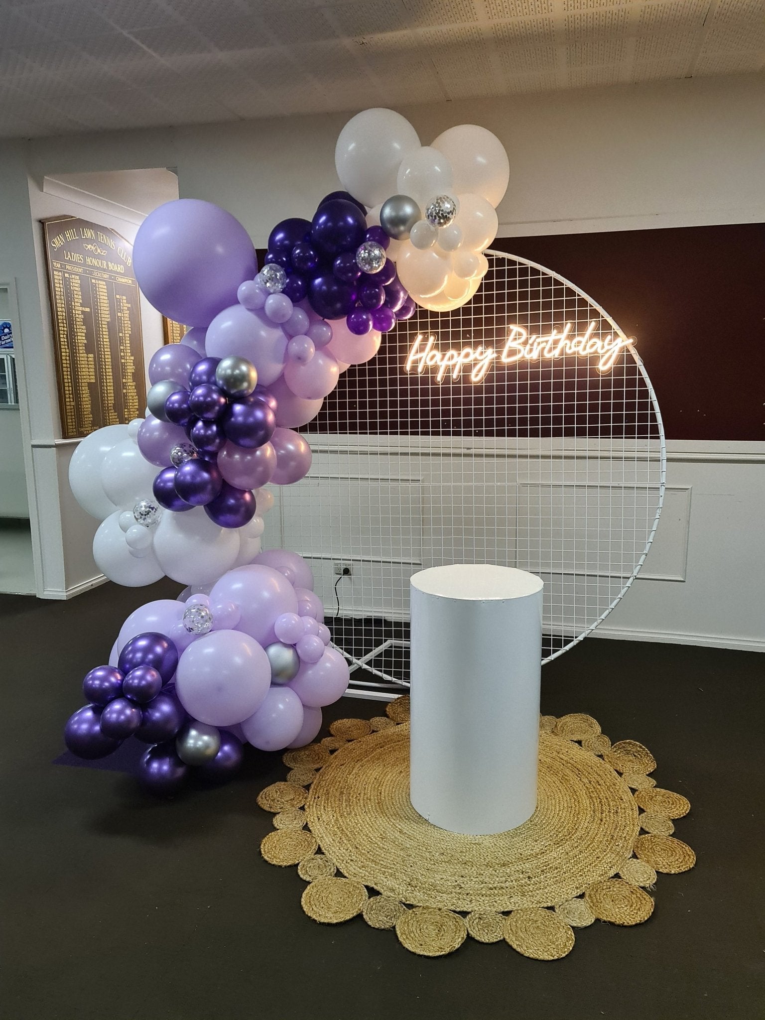 Year 2015 to 2020 Organic Balloon Garlands (click on photo to view) by UpUpNAwayBalloons