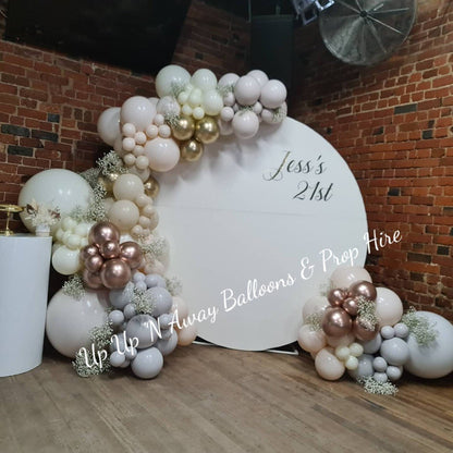 Year 2015 to 2020 Organic Balloon Garlands (click on photo to view) by UpUpNAwayBalloons