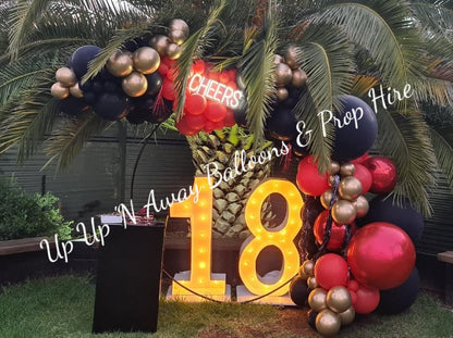 Year 2015 to 2020 Organic Balloon Garlands (click on photo to view) - UpUpNAwayBalloons