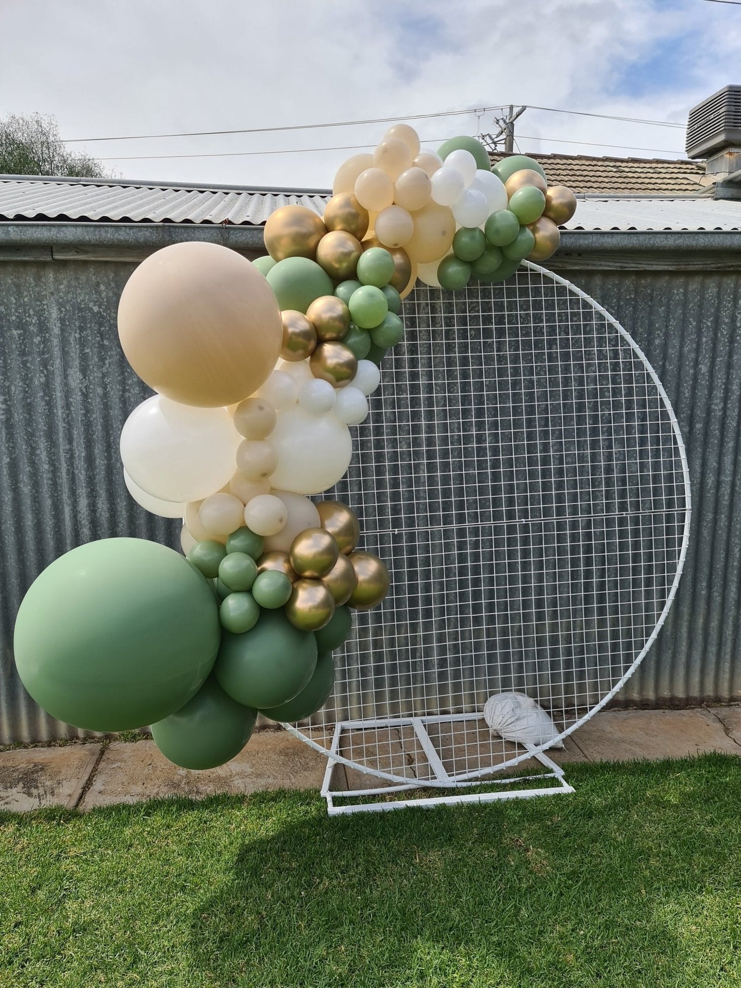 Year 2015 to 2020 Organic Balloon Garlands (click on photo to view) by UpUpNAwayBalloons