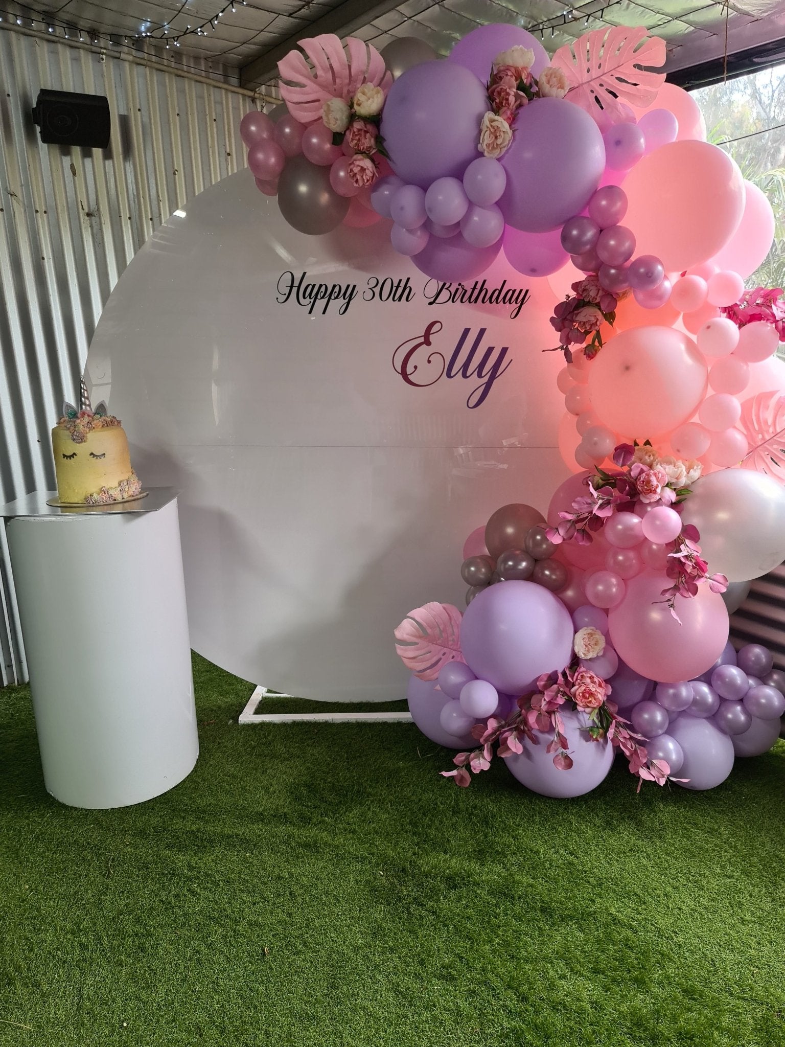 Year 2015 to 2020 Organic Balloon Garlands (click on photo to view) by UpUpNAwayBalloons