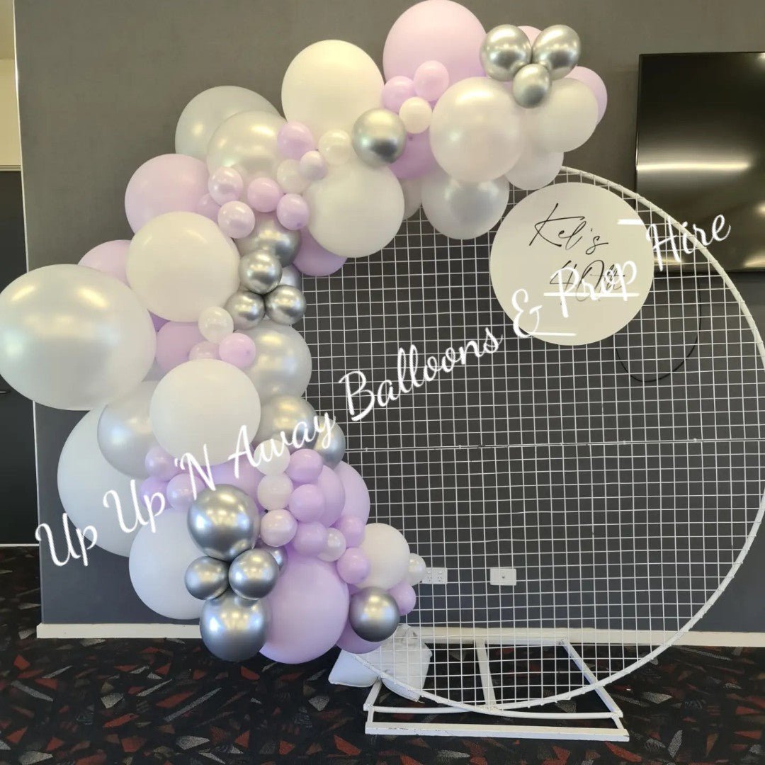 Year 2015 to 2020 Organic Balloon Garlands (click on photo to view) by UpUpNAwayBalloons