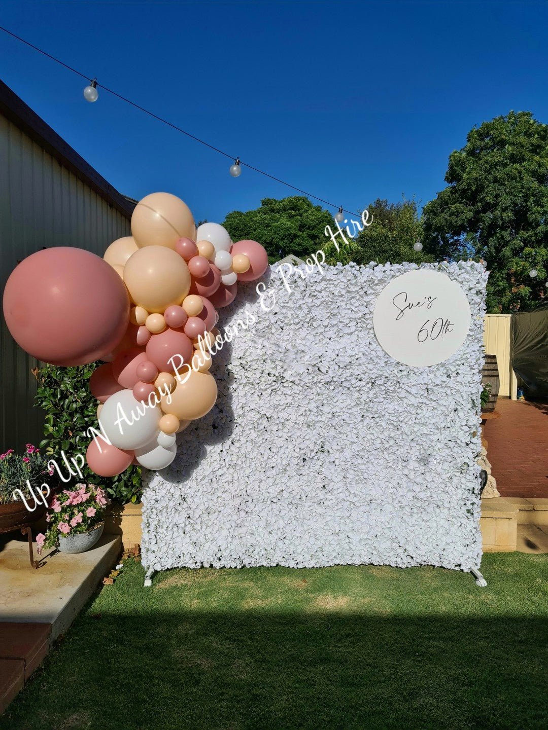 Year 2015 to 2020 Organic Balloon Garlands (click on photo to view) by UpUpNAwayBalloons