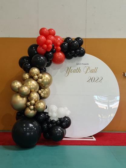 Year 2015 to 2020 Organic Balloon Garlands (click on photo to view) by UpUpNAwayBalloons