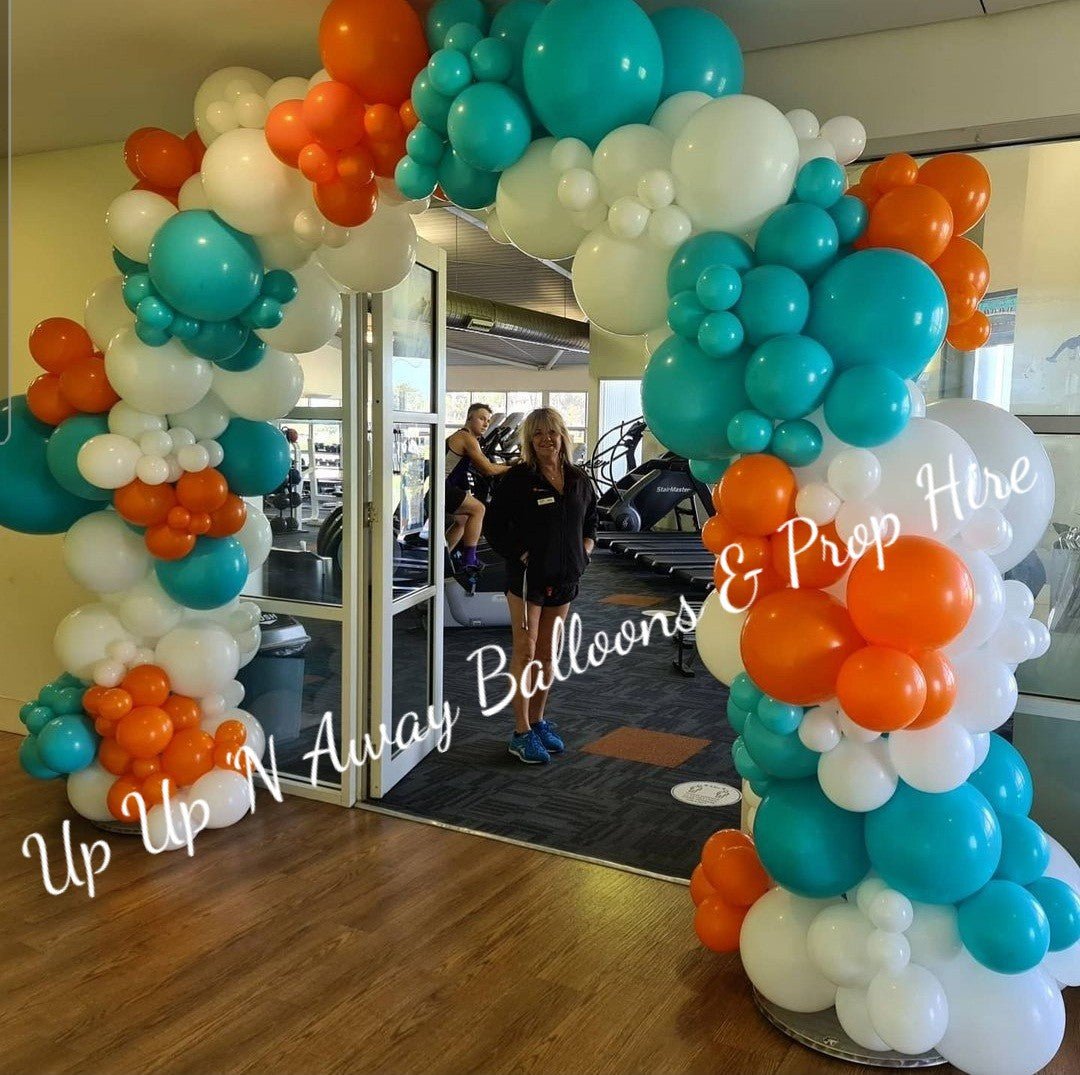 Year 2015 to 2020 Organic Balloon Garlands (click on photo to view) by UpUpNAwayBalloons
