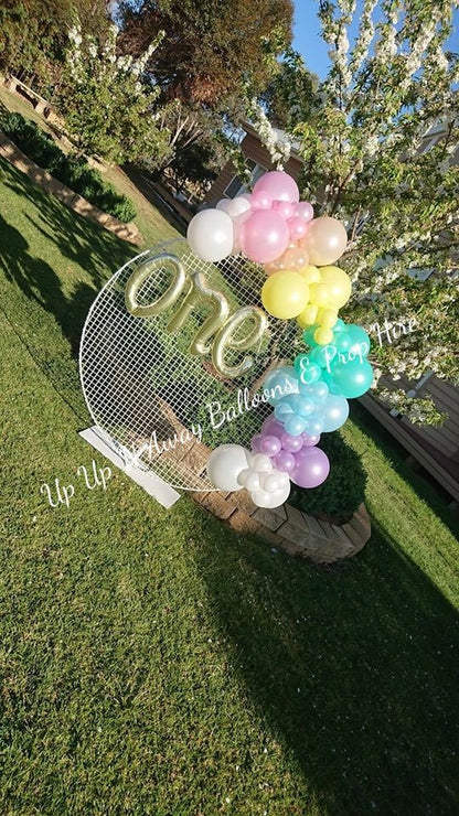 Year 2015 to 2020 Organic Balloon Garlands (click on photo to view) by UpUpNAwayBalloons