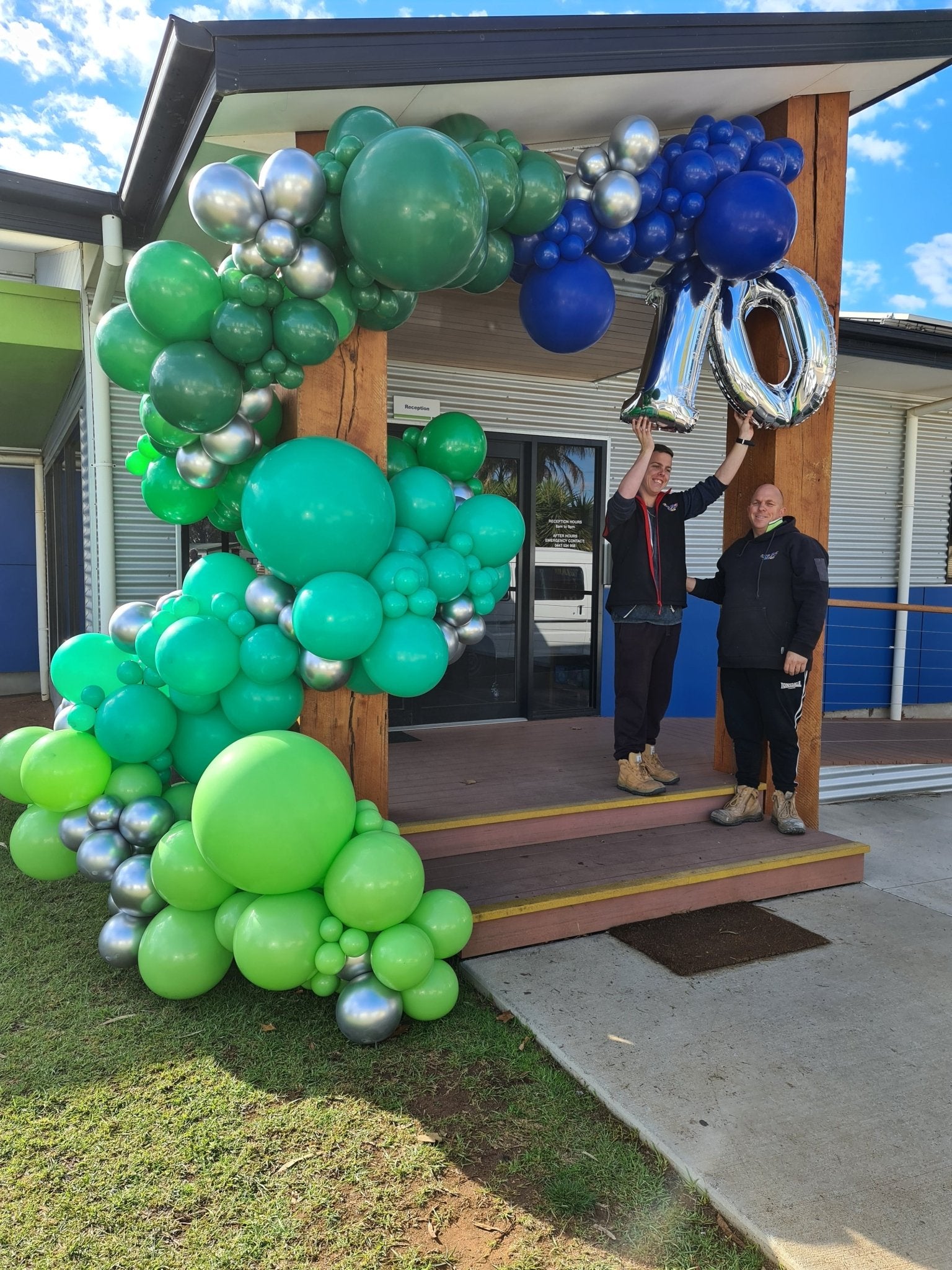 Year 2021 Organic Balloon Garlands (click on photo to view all photos) - UpUpNAwayBalloons