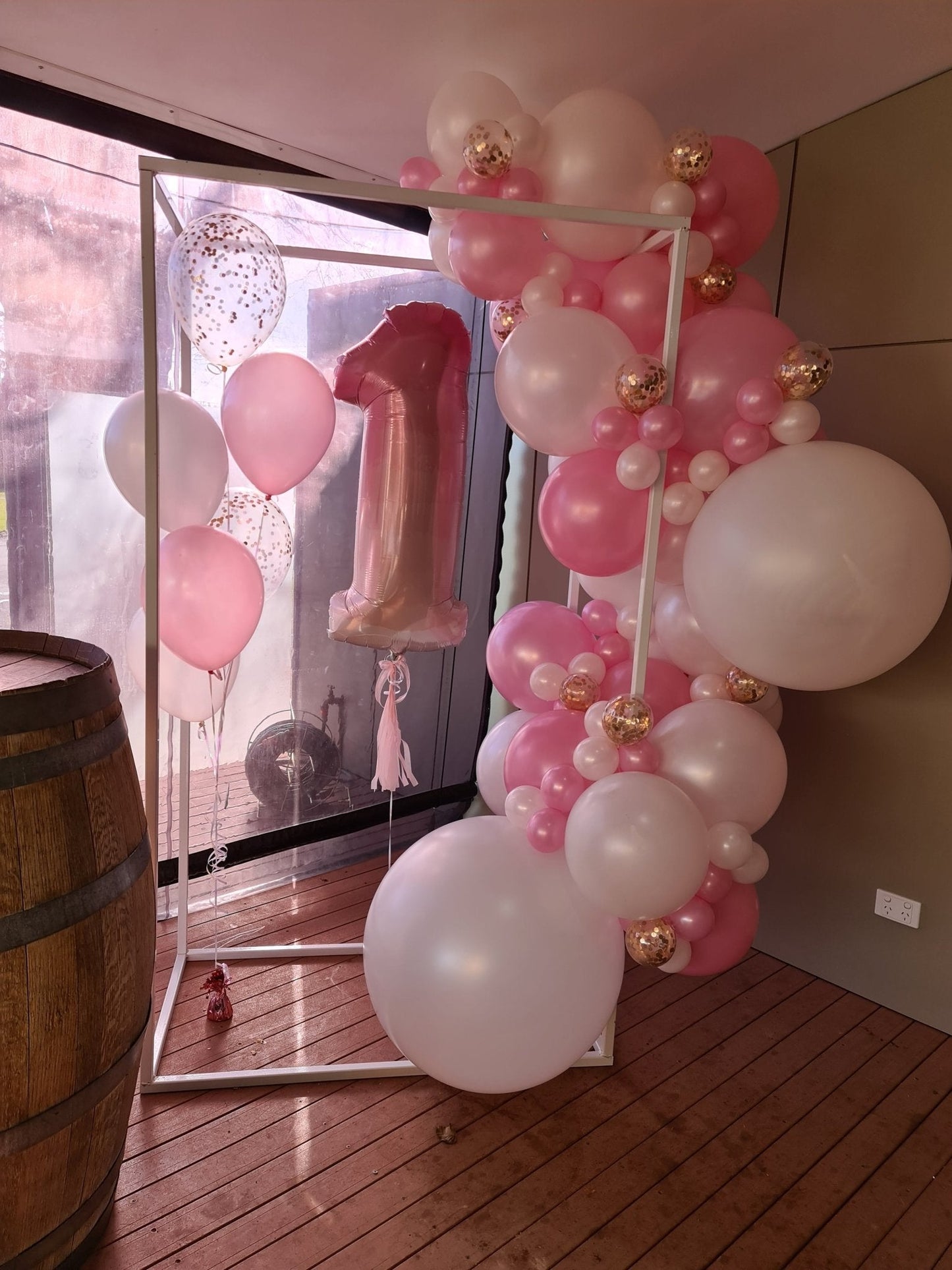 Year 2021 Organic Balloon Garlands (click on photo to view all photos) - UpUpNAwayBalloons