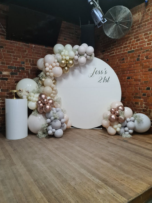 Year 2021 Organic Balloon Garlands (click on photo to view all photos) - UpUpNAwayBalloons