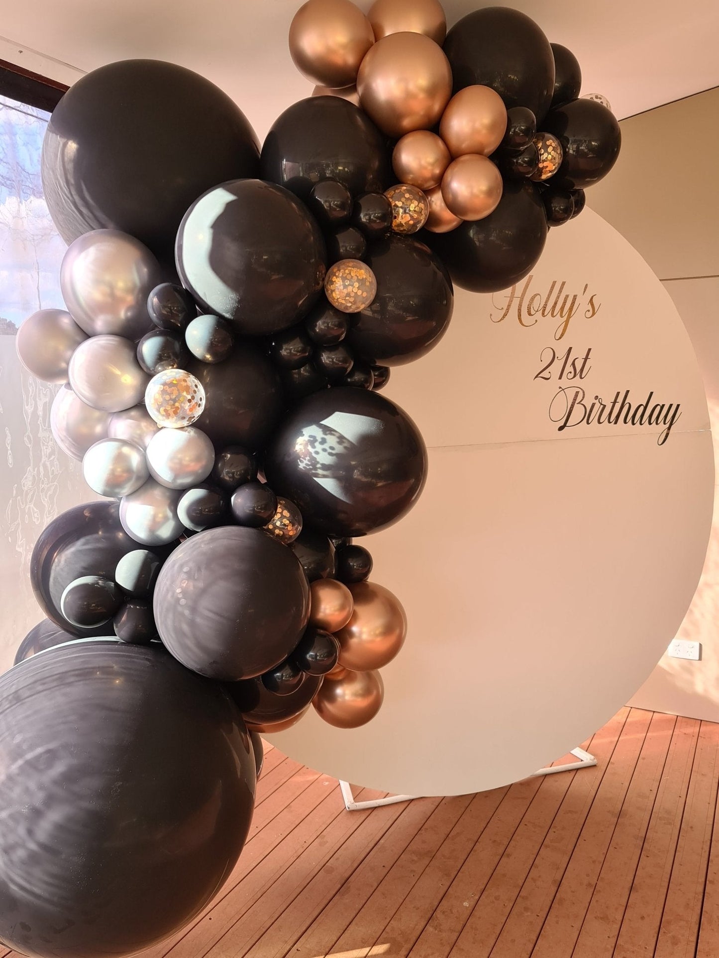 Year 2021 Organic Balloon Garlands (click on photo to view all photos) - UpUpNAwayBalloons
