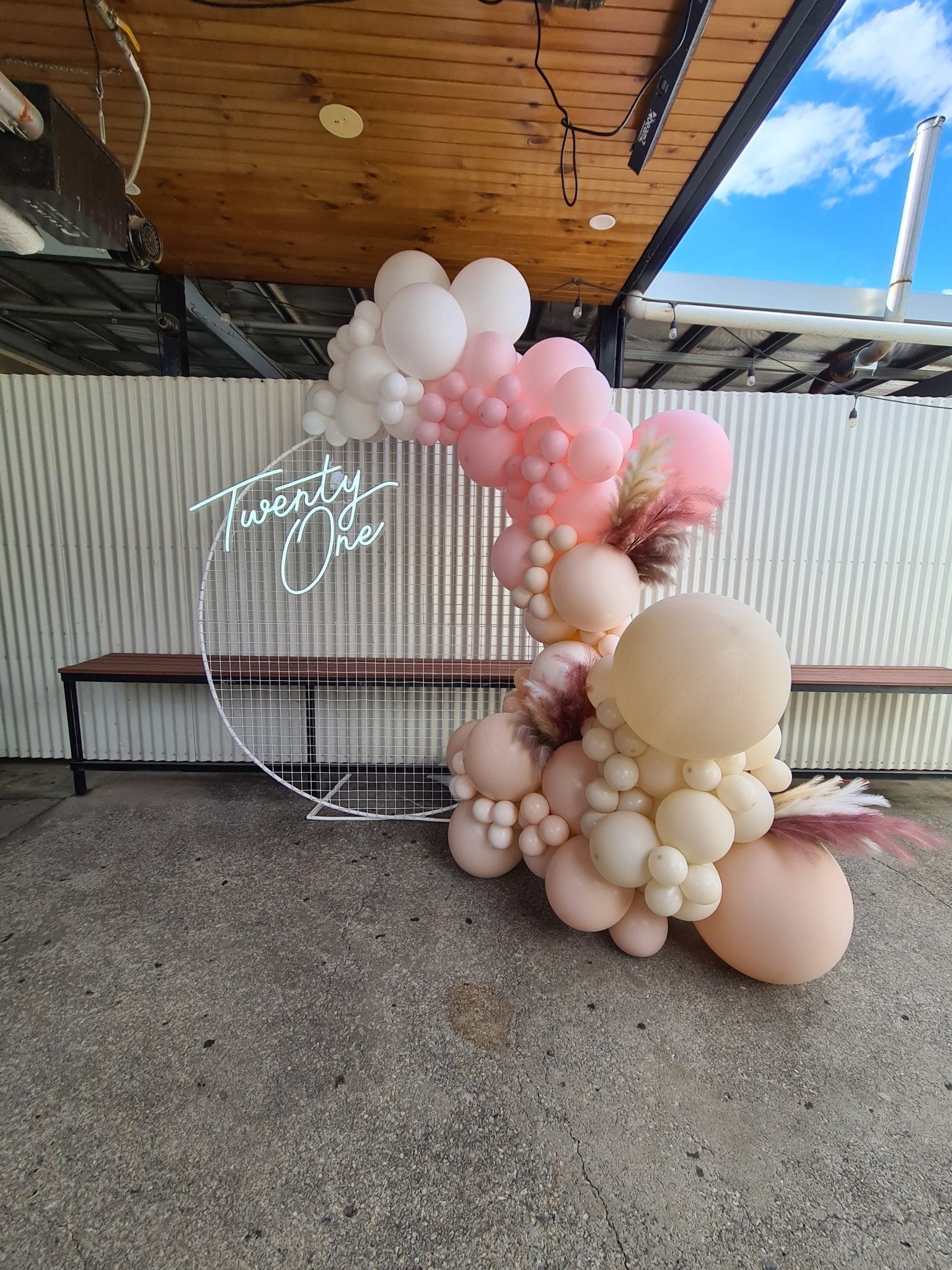 Year 2022 Organic Balloon Garlands (click on photo to view all photos) - UpUpNAwayBalloons