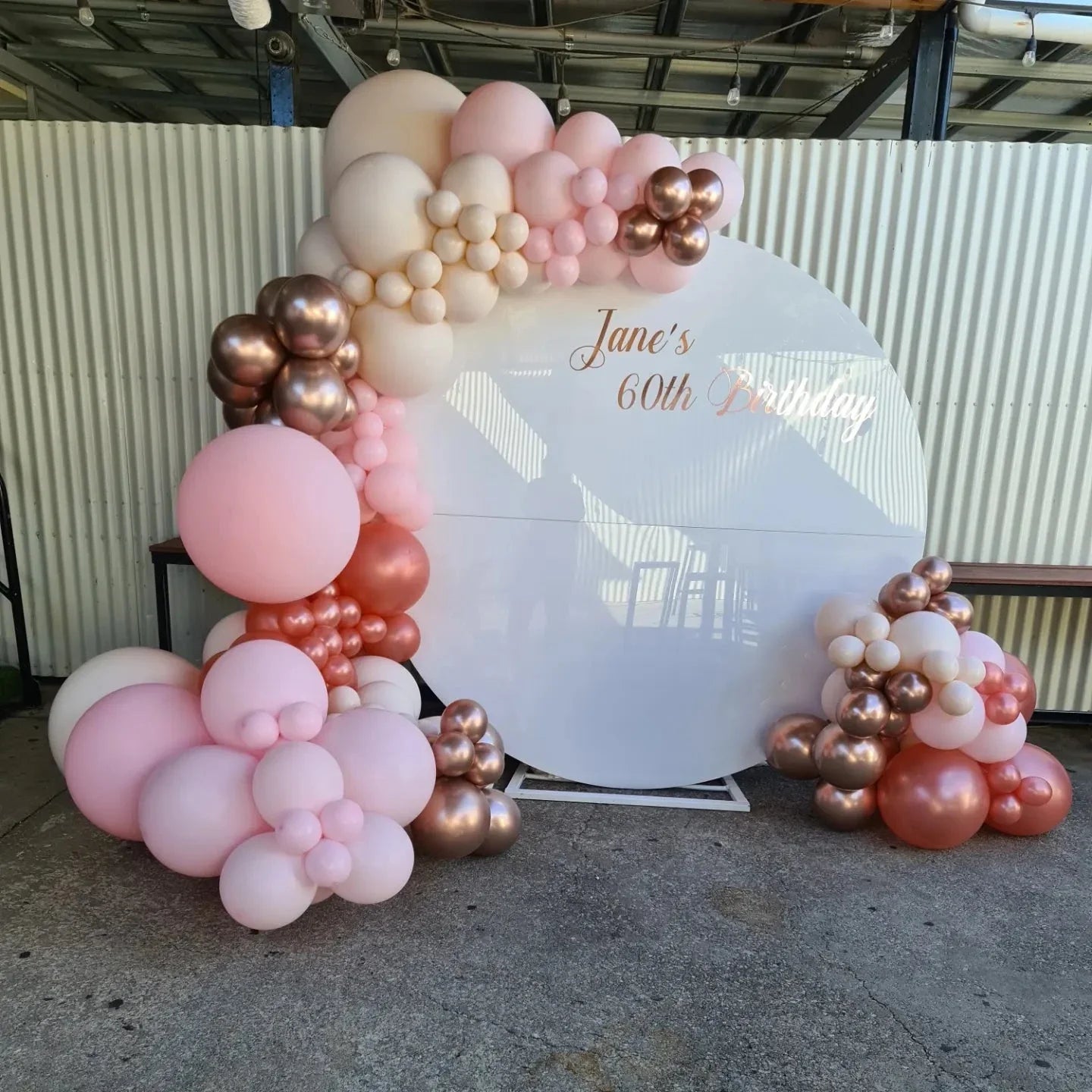 Year 2022 Organic Balloon Garlands (click on photo to view all photos) - UpUpNAwayBalloons