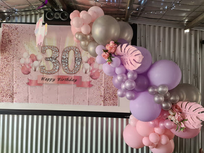 Year 2022 Organic Balloon Garlands (click on photo to view all photos) - UpUpNAwayBalloons
