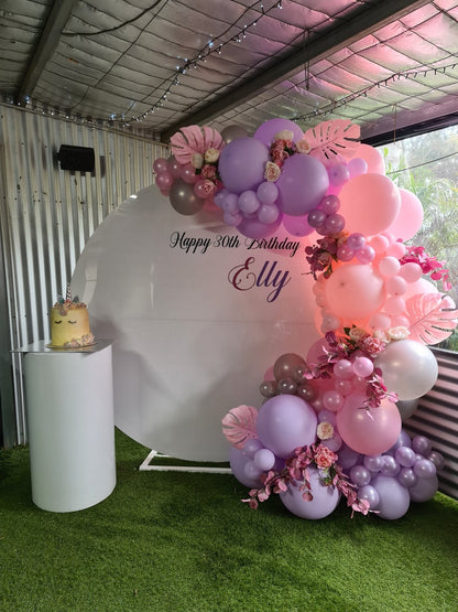 Year 2022 Organic Balloon Garlands (click on photo to view all photos) - UpUpNAwayBalloons