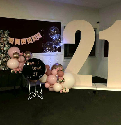 Year 2022 Organic Balloon Garlands (click on photo to view all photos) - UpUpNAwayBalloons