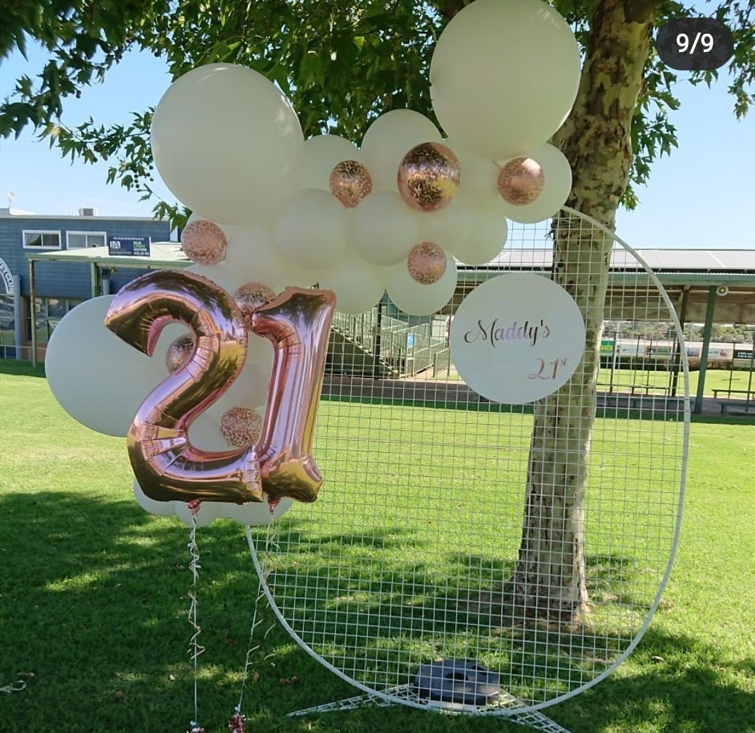 Year 2022 Organic Balloon Garlands (click on photo to view all photos) - UpUpNAwayBalloons