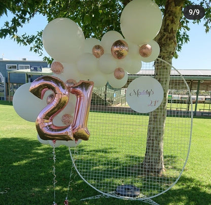 Year 2022 Organic Balloon Garlands (click on photo to view all photos) - UpUpNAwayBalloons