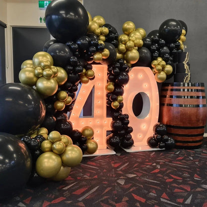 Year 2022 Organic Balloon Garlands (click on photo to view all photos) - UpUpNAwayBalloons