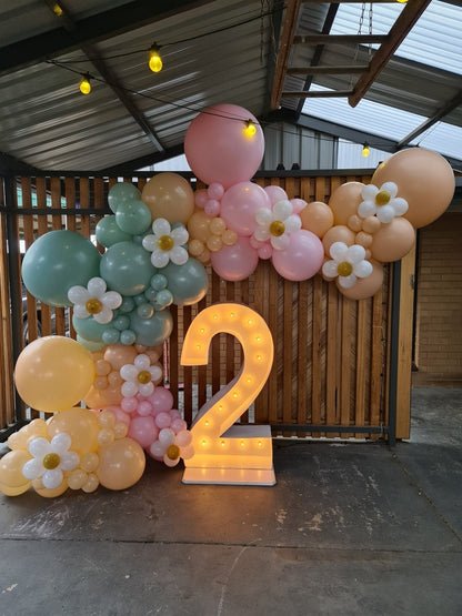 Year 2022 Organic Balloon Garlands (click on photo to view all photos) - UpUpNAwayBalloons
