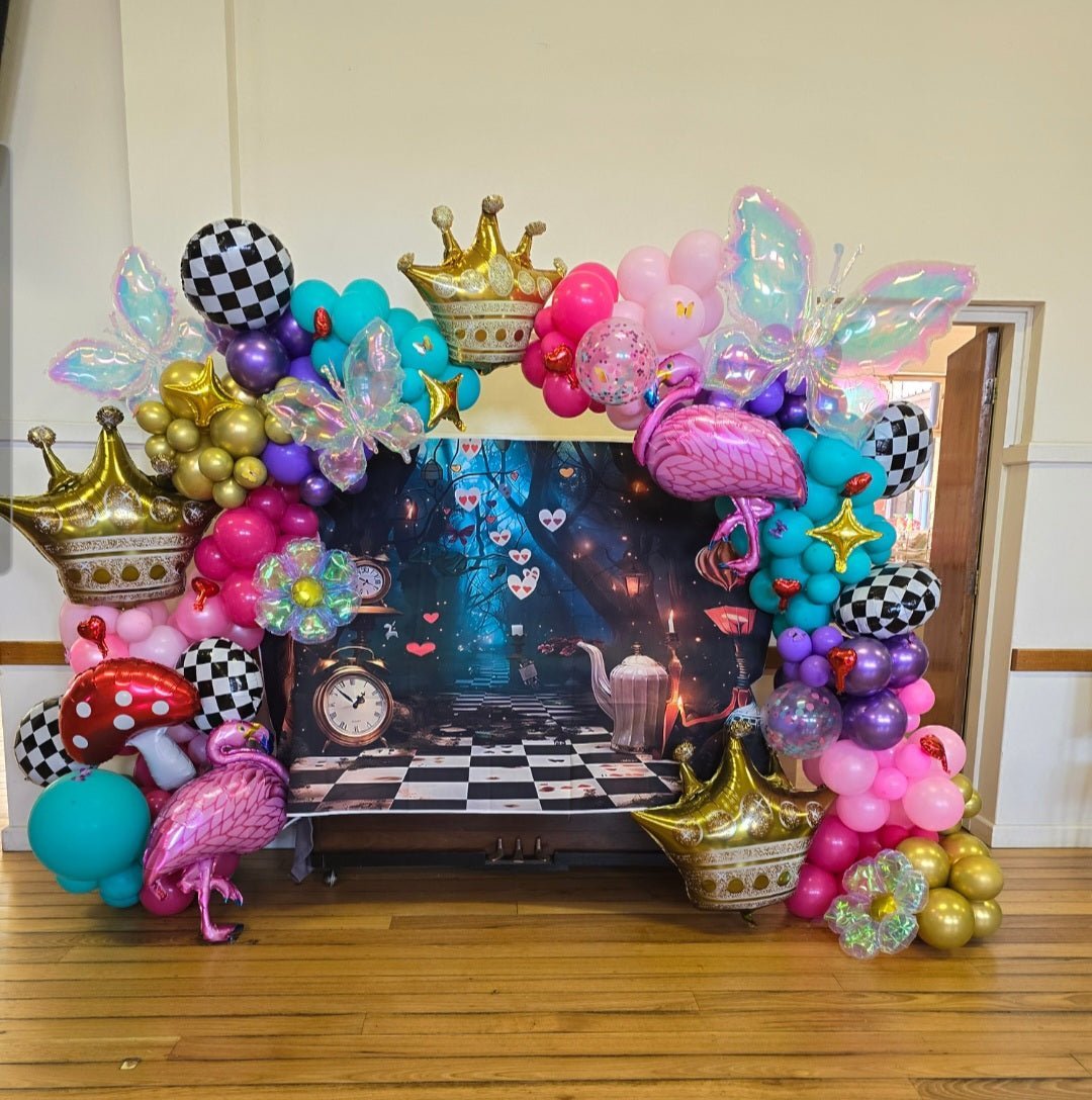 Year 2024 Organic Balloon Garlands (click on photo to view all photos) - UpUpNAwayBalloons