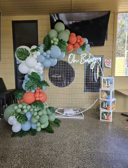 Year 2024 Organic Balloon Garlands (click on photo to view all photos) - UpUpNAwayBalloons