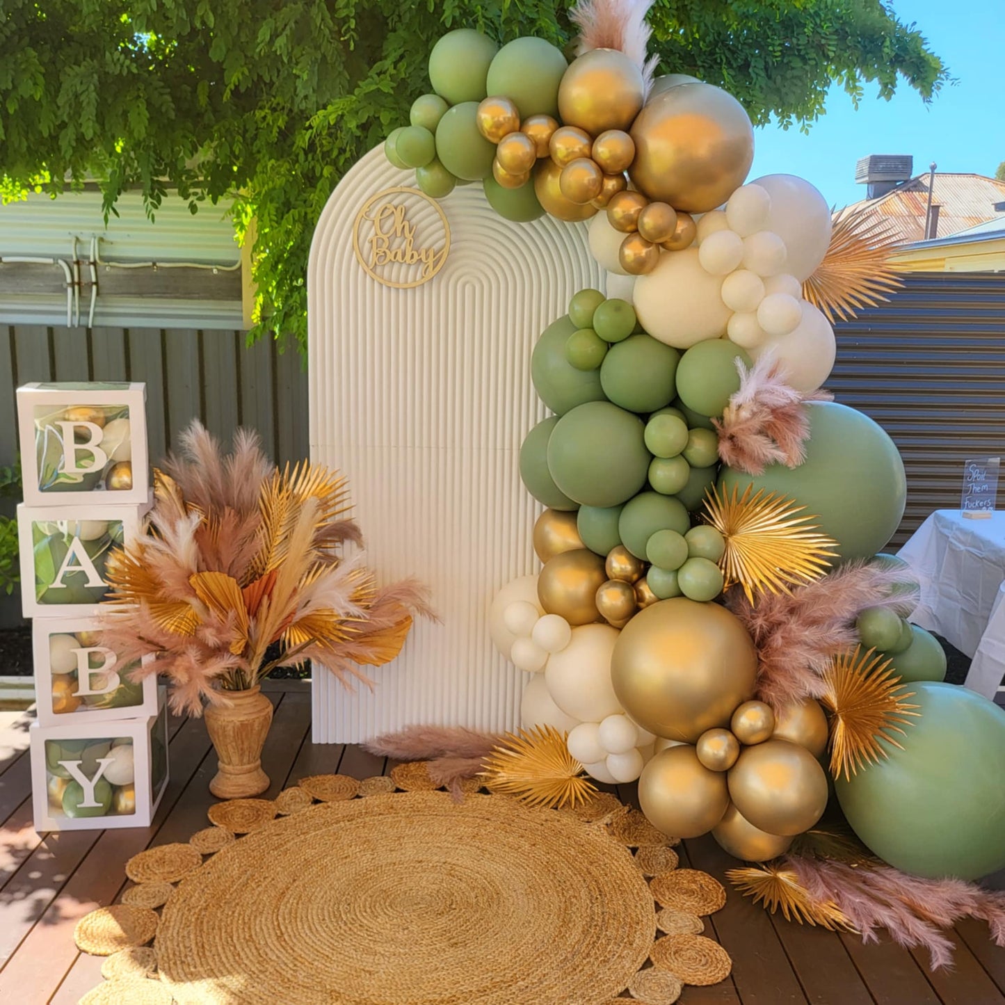 Year 2024 Organic Balloon Garlands (click on photo to view all photos) - UpUpNAwayBalloons