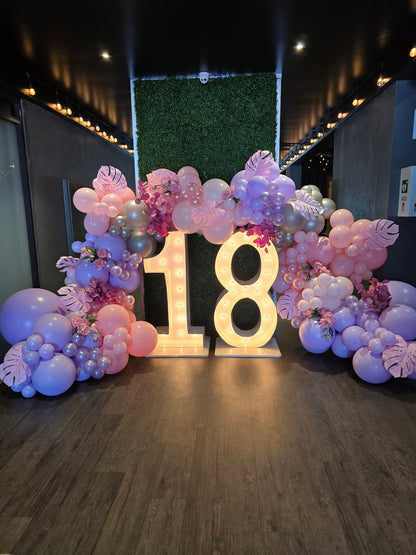 Year 2024 Organic Balloon Garlands (click on photo to view all photos) - UpUpNAwayBalloons