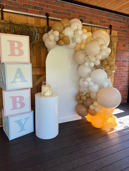 Year 2024 Organic Balloon Garlands (click on photo to view all photos) - UpUpNAwayBalloons