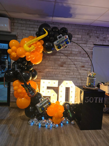 Year 2024 Organic Balloon Garlands (click on photo to view all photos) - UpUpNAwayBalloons