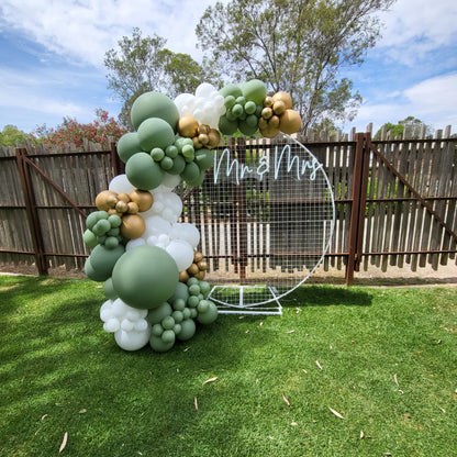 Year 2024 Organic Balloon Garlands (click on photo to view all photos) - UpUpNAwayBalloons