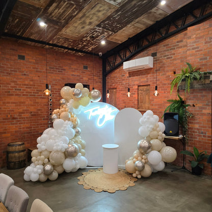 Year 2024 Organic Balloon Garlands (click on photo to view all photos) - UpUpNAwayBalloons