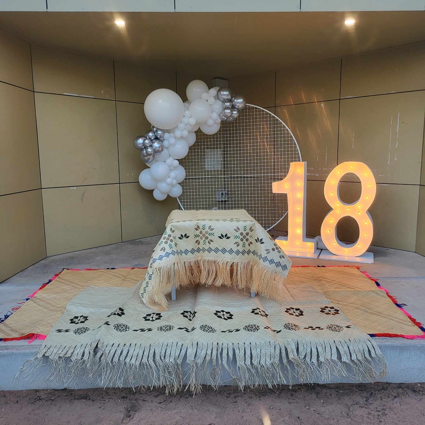 Year 2024 Organic Balloon Garlands (click on photo to view all photos) - UpUpNAwayBalloons