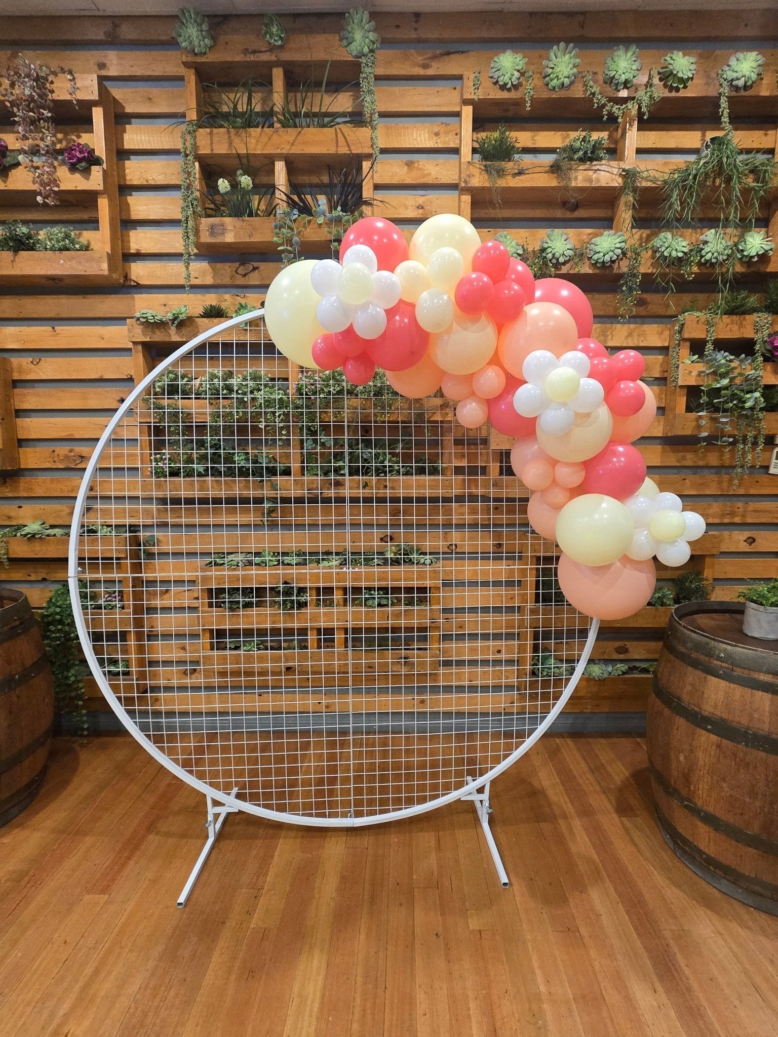 Year 2024 Organic Balloon Garlands (click on photo to view all photos) - UpUpNAwayBalloons