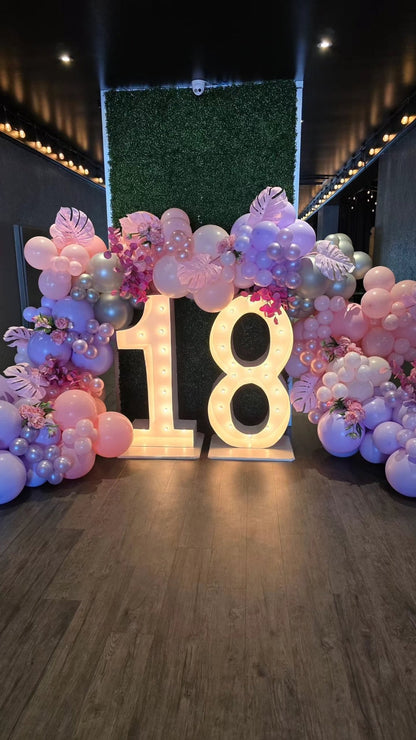 Year 2024 Organic Balloon Garlands (click on photo to view all photos) - UpUpNAwayBalloons