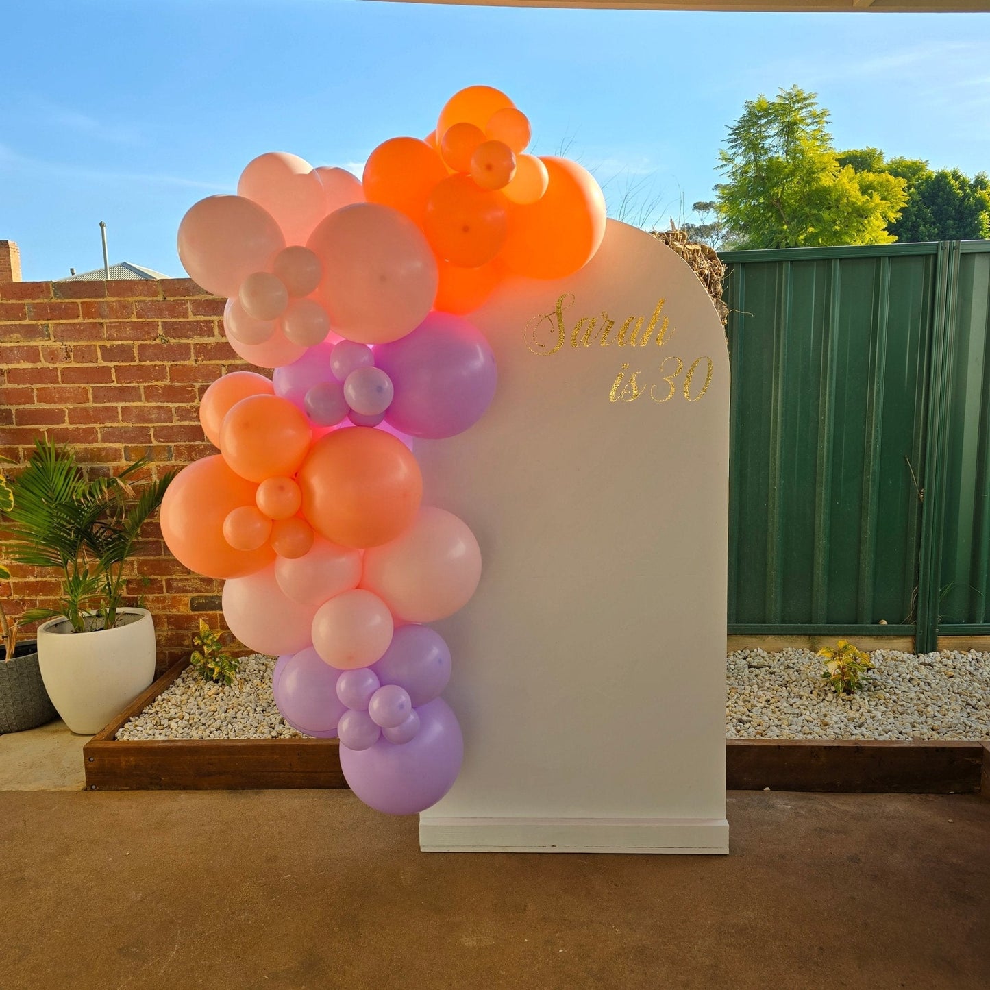 Year 2024 Organic Balloon Garlands (click on photo to view all photos) - UpUpNAwayBalloons