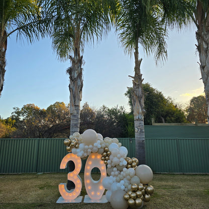 Year 2024 Organic Balloon Garlands (click on photo to view all photos) - UpUpNAwayBalloons