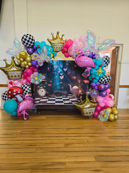 Year 2024 Organic Balloon Garlands (click on photo to view all photos) - UpUpNAwayBalloons