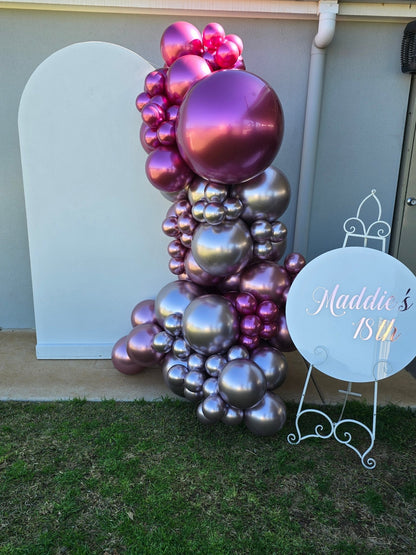 Year 2024 Organic Balloon Garlands (click on photo to view all photos) - UpUpNAwayBalloons