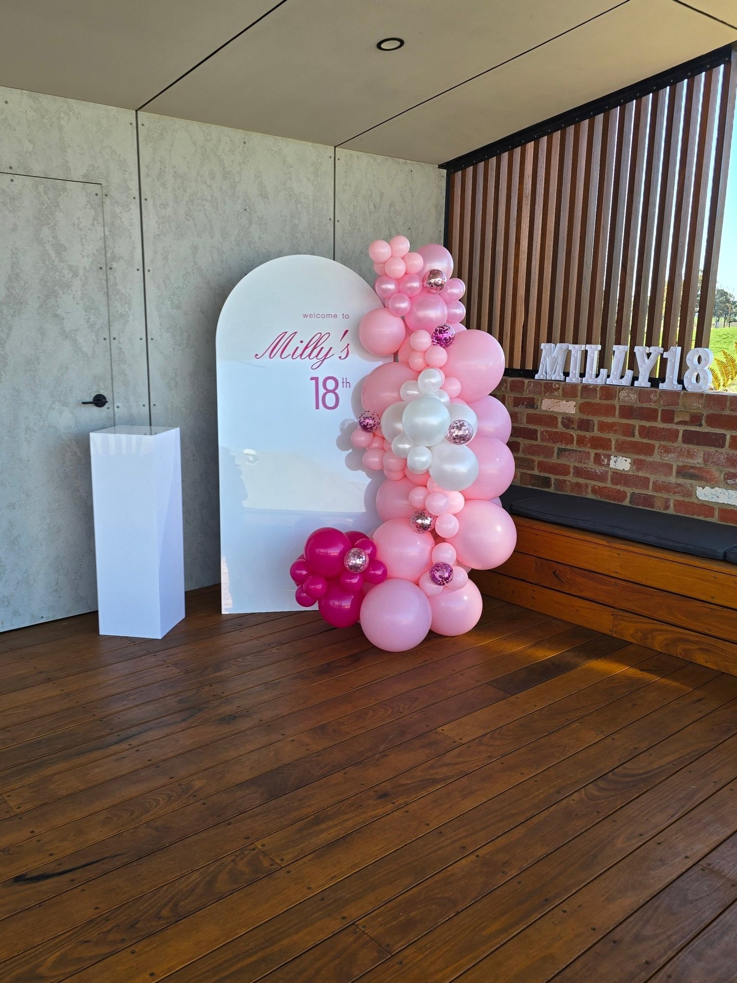 Year 2024 Organic Balloon Garlands (click on photo to view all photos) - UpUpNAwayBalloons